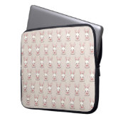 Housse Pour Ordinateur Portable Cute bunny laptop case (devant gauche)
