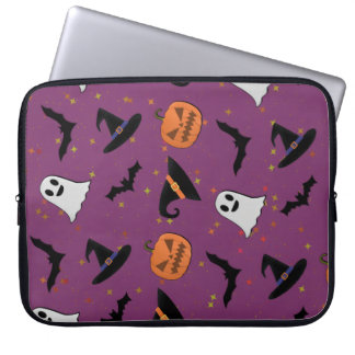 Housse Pour Ordinateur Portable Cute Halloween Motif sans couture