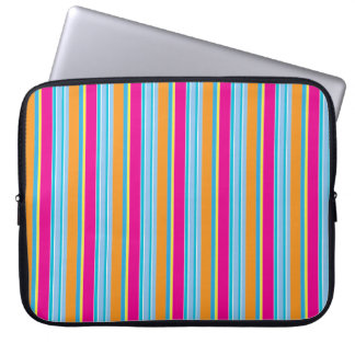 Housse Pour Ordinateur Portable Cute magic colorful stripes