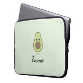Housse Pour Ordinateur Portable Cute manche portable Avocado (devant gauche)