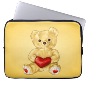 Housse Pour Ordinateur Portable Cute Teddy Hypnotist