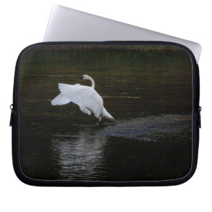 Housse Pour Ordinateur Portable Cygne trompette