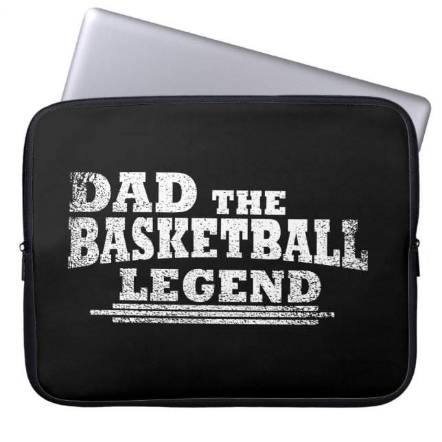 Housse Pour Ordinateur Portable dad the basketball legend (Devant)