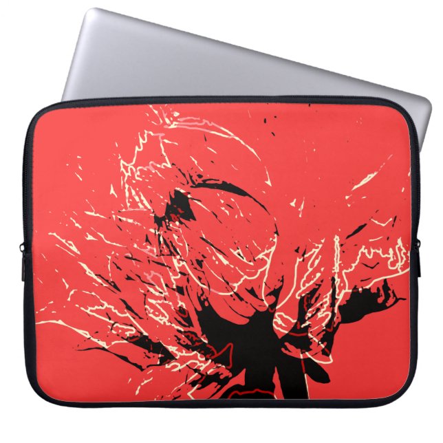 Housse Pour Ordinateur Portable dahlia duo (Devant)