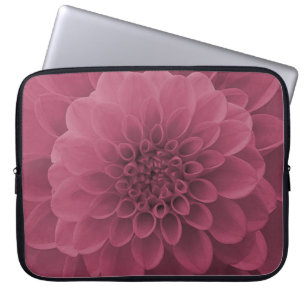 Housse Pour Ordinateur Portable Dahlia rose