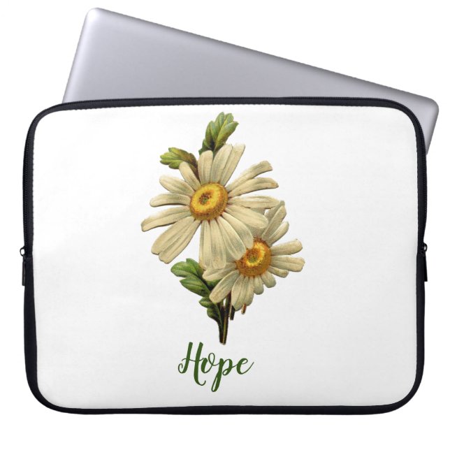 Housse Pour Ordinateur Portable Daisy Hope Inspiration (Devant)