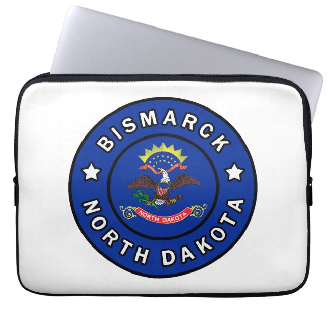 Housse Pour Ordinateur Portable Dakota de Bismarck (Devant)