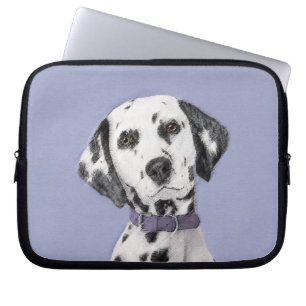 Housse Pour Ordinateur Portable Dalmatian Painting - Cute Original Dog Art