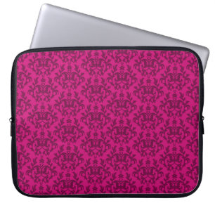 Housse Pour Ordinateur Portable Damask "Kangaroo Paw" ordinateur portable rose fon