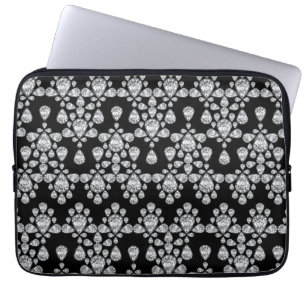 Housse Pour Ordinateur Portable Damassé de diamant