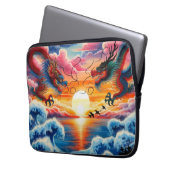 Housse Pour Ordinateur Portable Dancing dragon tablet protecteur (devant gauche)