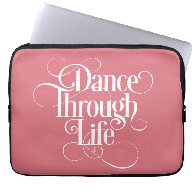Housse Pour Ordinateur Portable Danse à travers la vie (Devant)