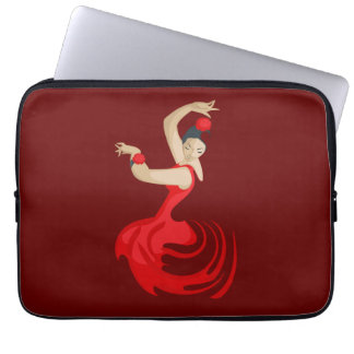 Housse Pour Ordinateur Portable Danseur de flamenco tzigane