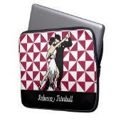 Housse Pour Ordinateur Portable Danseurs de tango (devant gauche)