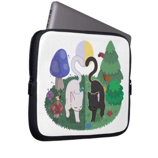 Housse Pour Ordinateur Portable Day and Night (Devant droit)