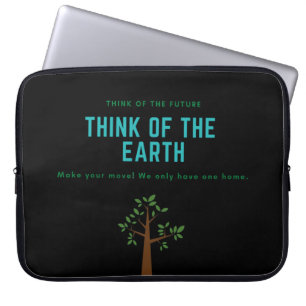 Housse Pour Ordinateur Portable De l'environnement sensibilisation au changement c