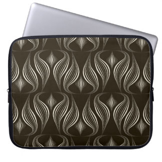 Housse Pour Ordinateur Portable Décor monochrome motif vintage et transparent avec