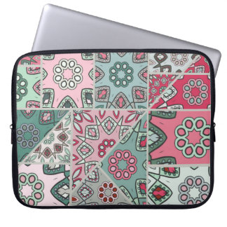 Housse Pour Ordinateur Portable Découpe en arabe indien Vintage