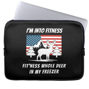 Housse Pour Ordinateur Portable Deer In My Freezer - Deer Hunter Deer Hunter Deer