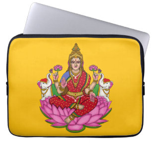 Housse Pour Ordinateur Portable Déesse Lakshmi