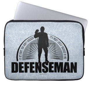 Housse Pour Ordinateur Portable Défenseur du hockey