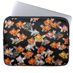 Housse Pour Ordinateur Portable Défilé de poisson rouge
