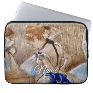 Housse Pour Ordinateur Portable Degas Danseuse au ruban bleu