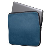 Housse Pour Ordinateur Portable Dénim bleu texture, (devant gauche)