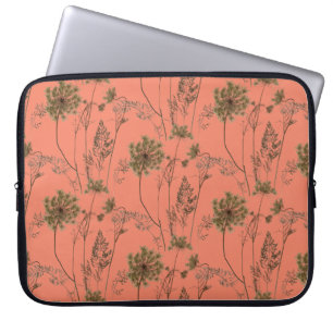 Housse Pour Ordinateur Portable Dentelle de la reine Anne sur une passoire d'ordin