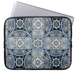 Housse Pour Ordinateur Portable Dentelle romantique : Impression Abstraite brillan