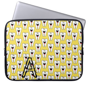 Housse Pour Ordinateur Portable Dents à manches pour ordinateur portable sourire j