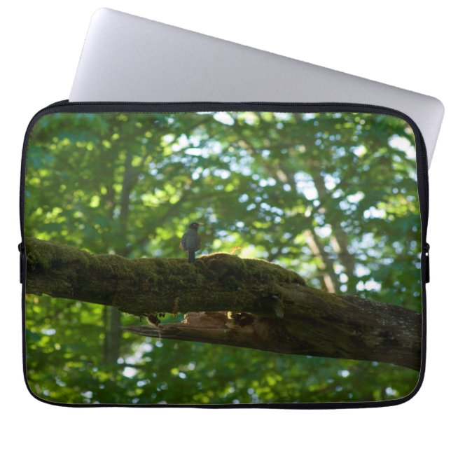 Housse Pour Ordinateur Portable Dépassement de forêt (Devant)