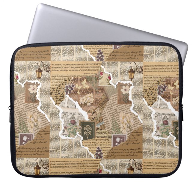 Housse pour ordinateur portable d'éphémérides de j (Devant)