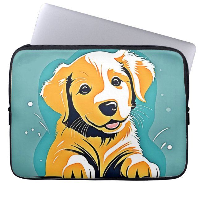 Housse Pour Ordinateur Portable Design d'art chic (Devant)