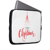 Housse Pour Ordinateur Portable Design de Noël avec étoiles (Devant droit)