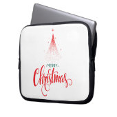 Housse Pour Ordinateur Portable Design de Noël avec étoiles (devant gauche)