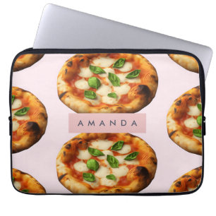 Housse Pour Ordinateur Portable Design de pizza délicieuse personnalisée