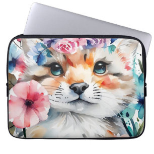 Housse Pour Ordinateur Portable Design rétro vintage mignon pour enfants
