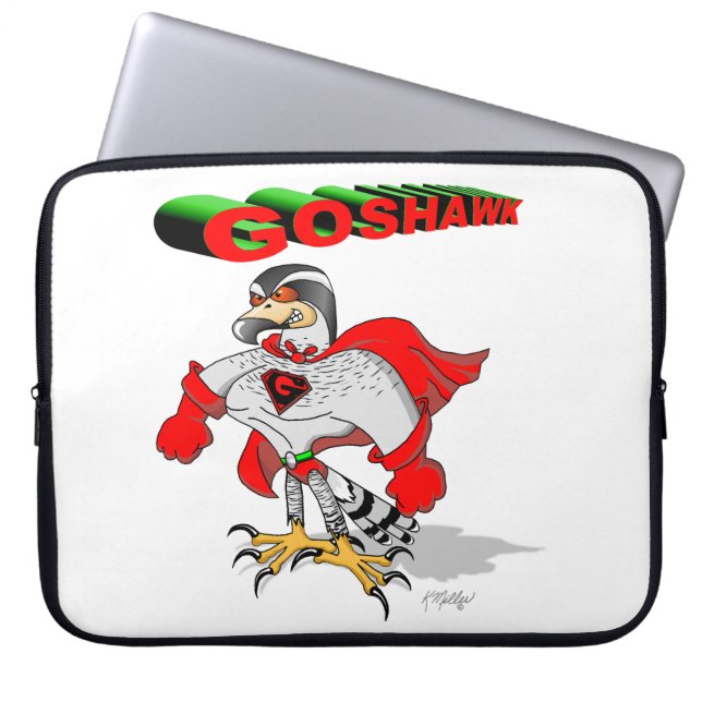 Housse Pour Ordinateur Portable Dessin animé d'Autour (Devant)