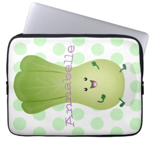 Housse Pour Ordinateur Portable dessin animé mignon de bok choy
