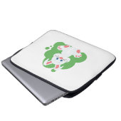 Housse Pour Ordinateur Portable Dessin de lapin de dessin (Devant bas)