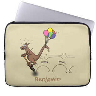 Housse Pour Ordinateur Portable Dessin d'humour australien kangourou
