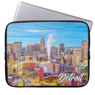 Housse Pour Ordinateur Portable Detroit, Michigan, États-Unis