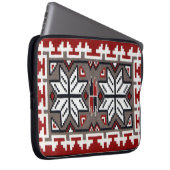 Housse Pour Ordinateur Portable Deux collines grises tissant (Devant droit)