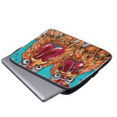 Housse Pour Ordinateur Portable Deux monstres (Devant bas)