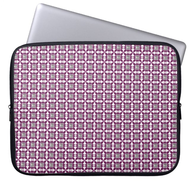 Housse Pour Ordinateur Portable Diamant pourpre (Devant)