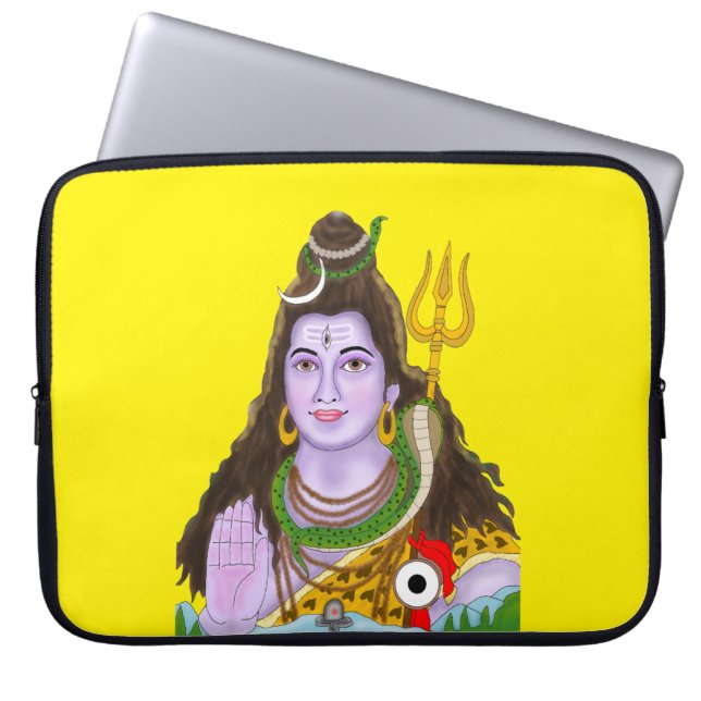 Housse Pour Ordinateur Portable Dieu Shiva (Devant)