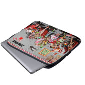 Housse Pour Ordinateur Portable Diner de Zombie (Devant bas)