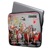 Housse Pour Ordinateur Portable Diner de Zombie (devant gauche)