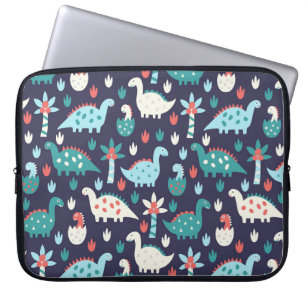 Housse Pour Ordinateur Portable Dinosaur Aventure Design sans faille